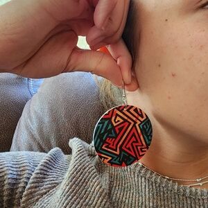 Geometric Earrings Big!